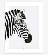 SERENGETI - Affiche enfant - Le zèbre